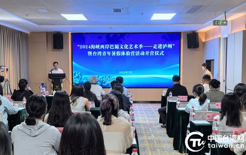 兩岸青年共繪巴蜀情，2024海峽兩岸巴蜀文化藝術季暨臺灣青年暑假體驗營在瀘州圓滿落幕